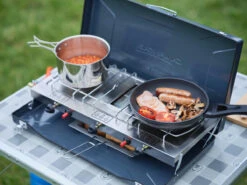 Campingaz Camping Chef DLX Stainless Infrared Gas Stove -Decathlon k0b341d2a1eb585b4b87a157051a11ec0