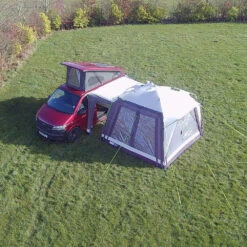 Motordome Kamper Hub Modular Quick Erect Drive Away Awning -Decathlon k0b9da7bc3a3d3cc73dee5316e46fa117