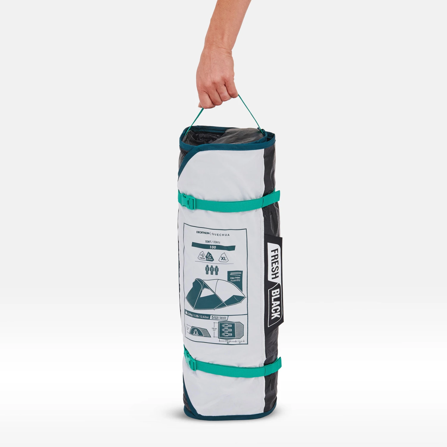 Quechua 3 Man Blackout Tent 5 Quechua 3 Man Blackout Tent - Image 3