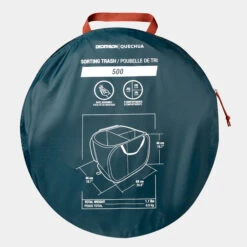 Quechua Camping Recycling Bin - 3 Compartments - 80 Litres 10 Quechua Camping Recycling Bin - 3 Compartments - 80 Litres -Decathlon k173cce721ea51b67b086d430c435c6c3