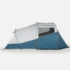Quechua 4 Man Blackout Tent With Poles -Decathlon k2edd4aee5033049e4713bbca030499fc