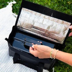 Portable Stainless Steel Compact ECO BBQ For Camping & Travel -Decathlon k3a964f8e8c7333f0d24eb9c53fe5f74b