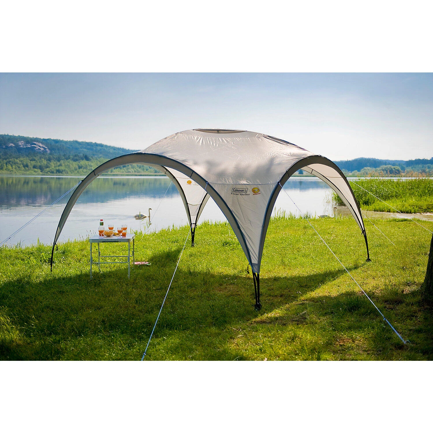 Coleman Gazebo Event Shelter Deluxe M White 4 Coleman Gazebo Event Shelter Deluxe M White - Image 2