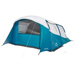 Quechua 5 Man Blackout Tent With Poles - Arpenaz 5.2 F&B -Decathlon k3f714d158adbf21bc18b02eae768f483
