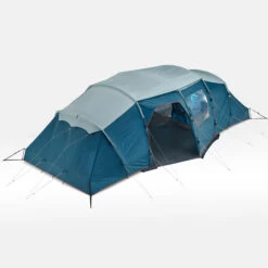 Quechua 8 Man Tent With Poles - Arpenaz 8.4 -Decathlon k517ab793fd4d31387b77f523bea13a02