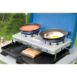 Campingaz Double Burner Camping Stove + Toaster -Decathlon k53b9a76cb543f731c4fc306eabba481d