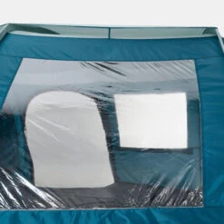 Quechua 8 Man Tent With Poles - Arpenaz 8.4 -Decathlon k5523d39814965a19222a852d2b81c848