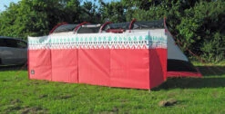 OLPRO Witley 5 Pole Wooden Windbreak -Decathlon k56bacc9a00fbdb17fc9d7b1cc9530180