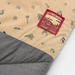 Quechua Camping Sleeping Bag Arpenaz 10° Cotton Double -Decathlon k5ac476416b0447a364e8158207d0e26a