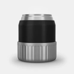 Quechua Stainless Steel Isothermal Food Box For Hiking MH500 0.8 L With Bowl Black -Decathlon k5b0d2f31ed6fcb5d166d12e8d0a44d7c