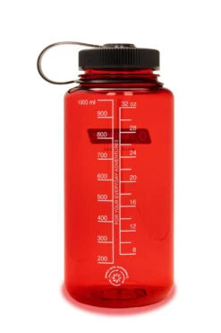 Nalgene 1L Wide Mouth Sustain Water Bottle - Made From 50% Plastic Waste -Decathlon k5e8c6ea229786a71de02e29fd020be78