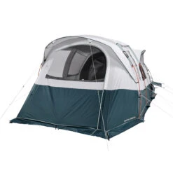 Quechua 6 Man Blackout Tent With Poles - Arpenaz 6.3 F&B -Decathlon k5ef063c648ecfdb64e2a44e695068e2d