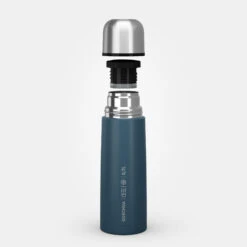 Quechua Stainless Steel Isothermal Hiking Bottle 0.7 Litre Blue -Decathlon k6254f228dd3e2981ec2bd90ca0ca72ae