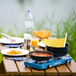 Campingaz Base Camp Double Burner Stove -Decathlon k6416b8e9c49432822676c76b7b94bfa5