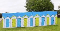 OLPRO The Beach Hut 5 Pole Wooden Windbreak -Decathlon k64772a0f4fbcc892155147a873734b5e