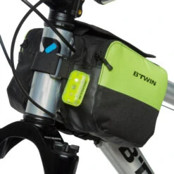 Riverside 520 Double 2L Bike Frame Bag -Decathlon k6640eeb6cfe18417dce33e09a635205f