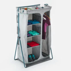 Quechua Large Folding And Compact Camping Wardrobe -Decathlon k6f2be77a6dee27f5a5f50d4ca259cc60
