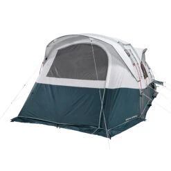 Quechua 6 Man Blackout Tent With Poles - Arpenaz 6.3 F&B -Decathlon k74d9d36a3e41a169be69b65c599952ac