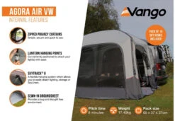 Vango Agora Air VW Drive Away Awning - Sentinel Sport -Decathlon k76c601c459480fb0a376f23a819eee8e