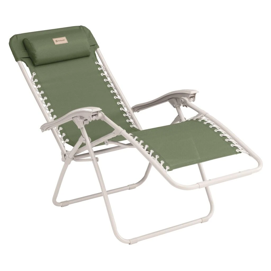 Outwell Ramsgate Reclining Relaxer Chair, Green Vineyard 4 Outwell Ramsgate Reclining Relaxer Chair, Green Vineyard - Image 2
