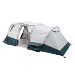 Quechua 6 Man Blackout Tent With Poles - Arpenaz 6.3 F&B -Decathlon k84e91e2d8ed009c6c116cd159da99a96