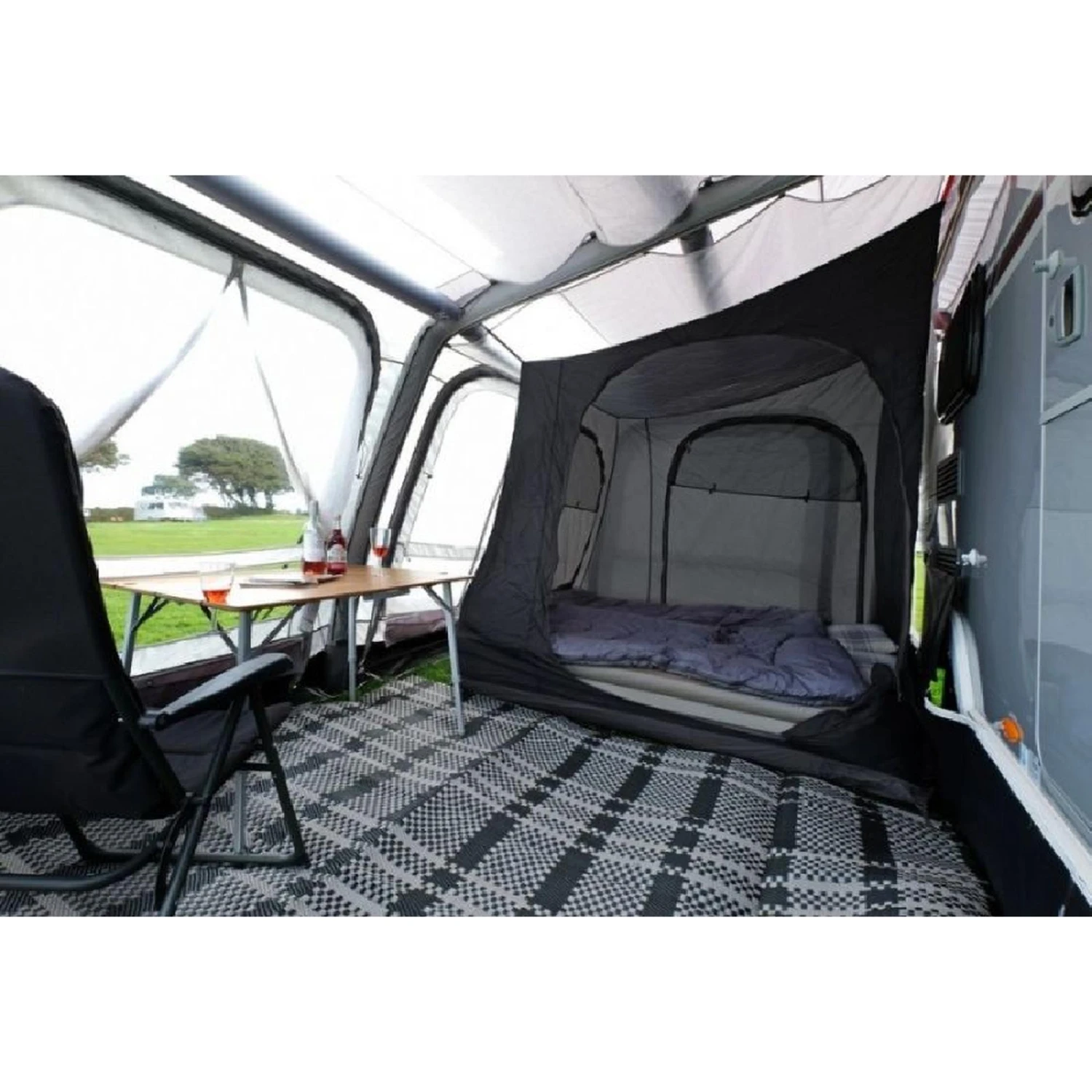 Vanguard Vango Caravan Awning Hanging Bedroom Inner Tent Midnight 3 Vanguard Vango Caravan Awning Hanging Bedroom Inner Tent Midnight