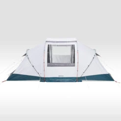 Quechua 4 Man Blackout Tent With Poles - Arpenaz 4.2 F&B -Decathlon k90b548df6bfd45923f9fd94d4cc8bc15