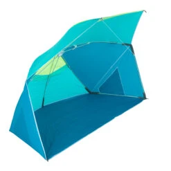 3-person Sun Shelter Beach Parasol UPF50+ Iwiko 180 - Blue Yellow -Decathlon k921bed785d21bc22108d66ea72fb6254