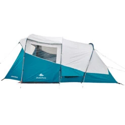Quechua 5 Man Blackout Tent With Poles - Arpenaz 5.2 F&B -Decathlon k9638f4e0938007ba24397c6ef9ebb08c