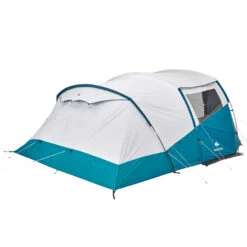 Quechua 5 Man Blackout Tent With Poles - Arpenaz 5.2 F&B -Decathlon k981dc20aae21e36bbf6871d72d8c2c47