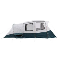 Quechua 6 Man Blackout Tent With Poles - Arpenaz 6.3 F&B -Decathlon k9dbeecd1144164ff0f762ae5026527b2