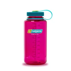 Nalgene 1L Wide Mouth Sustain Water Bottle - Made From 50% Plastic Waste -Decathlon k9ef95eb90d7523abd7d11e25cb8d2c90