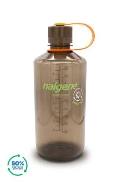 Nalgene 1L Narrow Mouth Sustain Water Bottle - Made From 50% Plastic Waste -Decathlon kac438f71df381bef2611c29c3ce62370