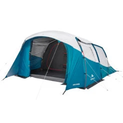 Quechua 5 Man Blackout Tent With Poles - Arpenaz 5.2 F&B -Decathlon kb5cb7366ef69b2c7cce88ef48da04bce