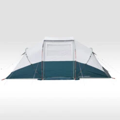 Quechua 4 Man Blackout Tent With Poles - Arpenaz 4.2 F&B -Decathlon kbf119f6fc804b3094be85387feb31f02
