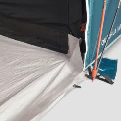 Quechua 4 Man Blackout Tent With Poles - Arpenaz 4.2 F&B -Decathlon kc1bdb3fc4d3bc56f1d5fcc824b27afaa