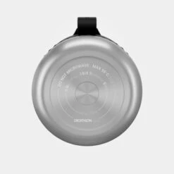 Quechua Stainless Steel Isothermal Food Box For Hiking MH500 0.8 L With Bowl Black -Decathlon kc69f523b62d705344feadc866ed0c220