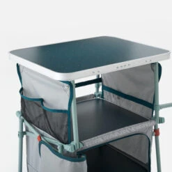 Quechua FOLDING AND COMPACT CAMPING STORAGE UNIT -Decathlon kcb8f6eba425700acccbc07ab58ee19af