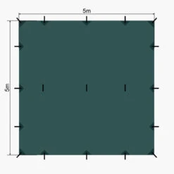 Lomo 5m X 5m Bushcraft Tarp -Decathlon kce4c8f3f2e545893cad90c53968face8