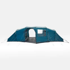 Quechua 8 Man Tent With Poles - Arpenaz 8.4 -Decathlon kd000b84135a05f8b64bc297982b84b80
