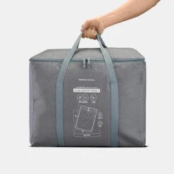 Quechua CAMPING SLEEPING BAG - ARPENAZ 0° COTTON DOUBLE -Decathlon kd004f33d3a3e96c29264f6d1c4057b21