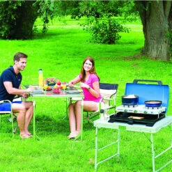 Campingaz Xcelerate 400 ST Double Burner & Toaster Portable Camping Stove -Decathlon kd19ab3e81e199de174c8f9cabdad87a1