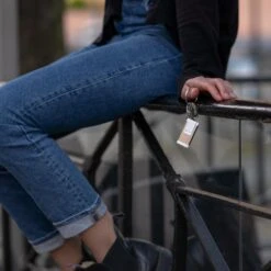 Ledlenser K4R LED Rechargeable Keyring Torch (Grey) -Decathlon kd5ab53314fae8f1d66e2b1df407b6e49