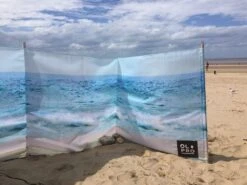 OLPRO The Beach 5 Pole Wooden Windbreak -Decathlon kd5d4d0a6a2d854d67545e59d1e69cd63