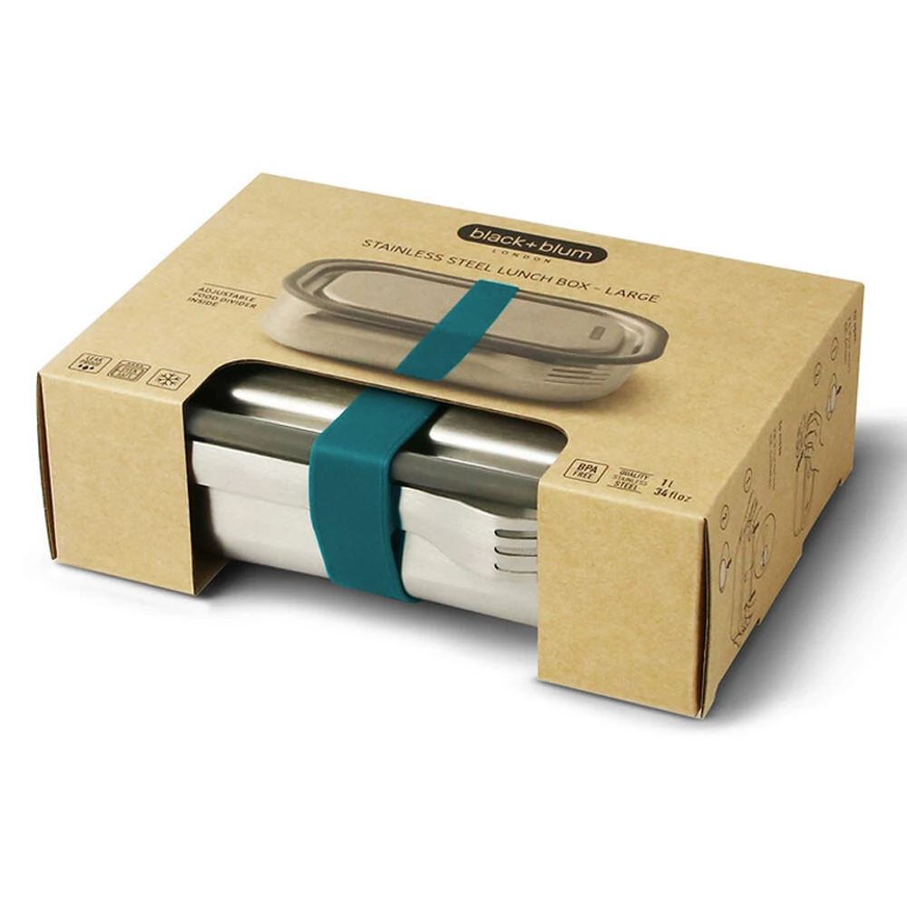 Black+Blum Stainless Steel Lunch Box Ocean 7 Black+Blum Stainless Steel Lunch Box Ocean - Image 5