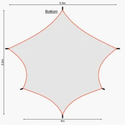 Lomo Fasgadh 5m Tarp -Decathlon ke0cf559899a8455af7e024e01a2c8fc8