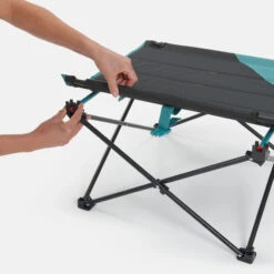 Quechua LOW FOLDING CAMPING TABLE MH100 Grey -Decathlon ke3174b1a935714b65fc9871b034221d1