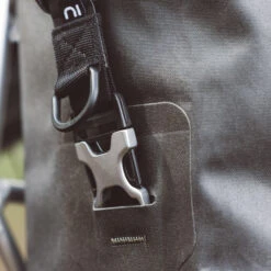 Riverside IPX6 24L Waterproof Touring Pannier Bike Bag -Decathlon ke4bac2a56cc2fc99db43116ee057e322