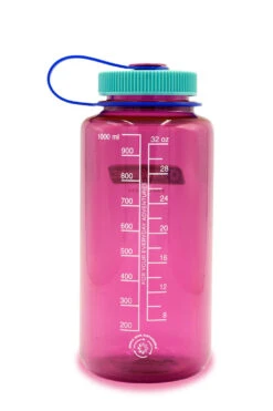 Nalgene 1L Wide Mouth Sustain Water Bottle - Made From 50% Plastic Waste -Decathlon ke9e9aa0cdfb6a40a8a2c6cc631e73661