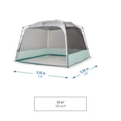 Quechua 10 Man Camping Living Room With Poles -Decathlon kec46adcbc985eed9b5444d35e4694071